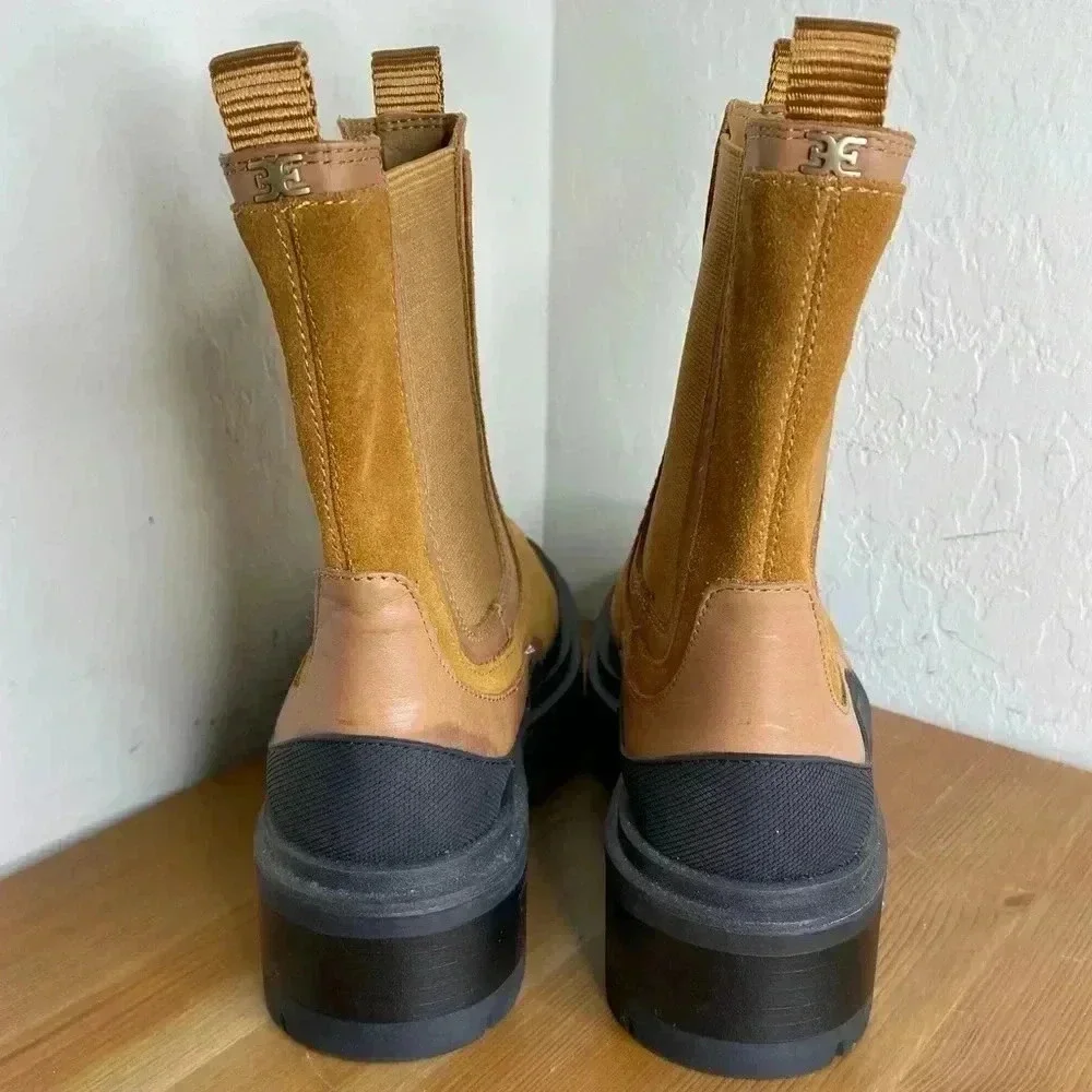 NEW Sam Edelman Lulia Lug Sole Chelsea Boot Women’s Size 5